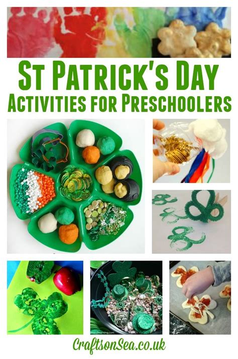 Patrick's day crafts for kids. St Patricks Day Activities for Preschoolers | St patrick ...