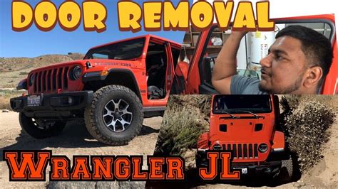 The innovative jeep wrangler is enhanced with removable parts for a thrilling driving experience. How to take doors off a 2018+ wrangler jl #jatt #jeep # ...