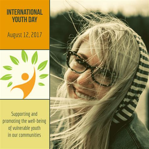 Inspire them and make them feel special with our ecards. International Youth Day - August 12, 2017