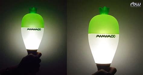 The lightstick is a product which can be used as soon as you purchase it and the refund criterion are as follows. MAMAMOO's Official Light Stick Is... a Radish? | Soompi