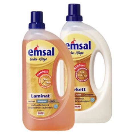 Dies sollte die wahl des bodens. Emsal Bodenpflege Laminat, Parkett oder Stein&Fliesen von ...