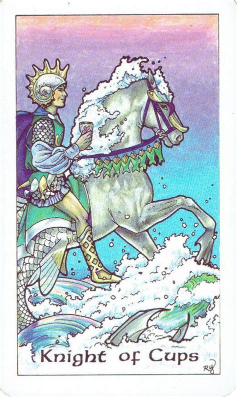 Robin woods tarot the minor arcana is brought to life in this radiant deck that is remarkably easy to understand andinterpret. Court Cards: Knight of Cups | Tarot, Rycerze