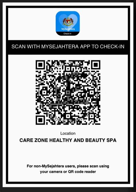 Cara register mysejahtera untuk syarikat (guna telefon). Care Zone Spa - Really to reopen!! Are you ready ...