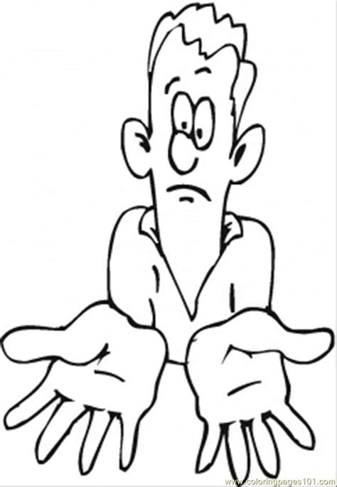 To print the coloring page: Im Sorry Coloring Page for Kids - Free Emotions Printable ...