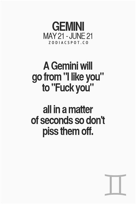 Discover and share funny gemini quotes. Pin by Blessed and Favored Jewels on June Gemini | Gemini ...