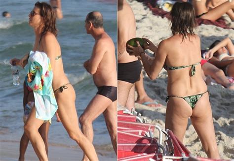 18+flagra bbb10 seleção de mulheres gostosas do bbb. De biquíni verde, Maria Paula curte praia no Rio - Quem ...