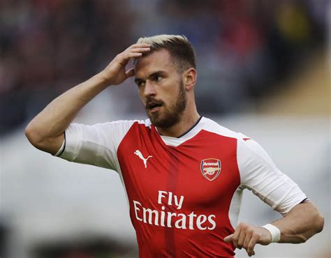 Aaron ramsey is a welshman professional football player who best plays at the center midfielder position for the juventus in the serie a tim. Aaron Ramsey | Arsenal FIFA 17 player ratings leaked ...