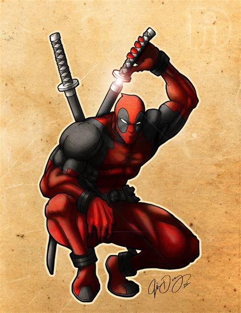 In deadpool 2, wade wilson sports the black and white costume towards the end of the movie after he gets detonated in combat. Jimmy Duong Art & Design: Deadpool