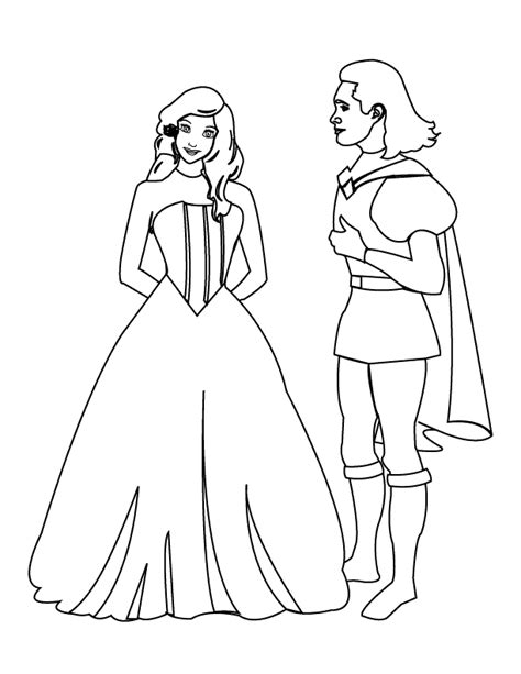 Princes and princesses coloring book. Handsome Prince Coloring Pages - Coloring Home