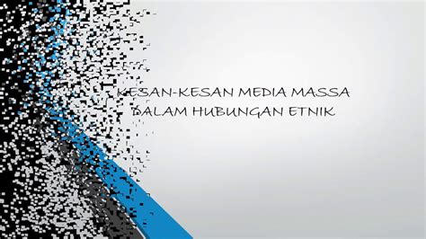 Atau dalam bahasa hubungan internasional, negara lain merupakan musuh. peranan media massa dalam hubungan etnik - YouTube