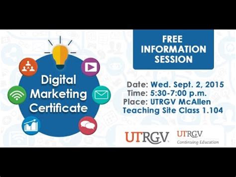 Hope you enjoyed this piece of information. Digital Marketing Certificate - YouTube