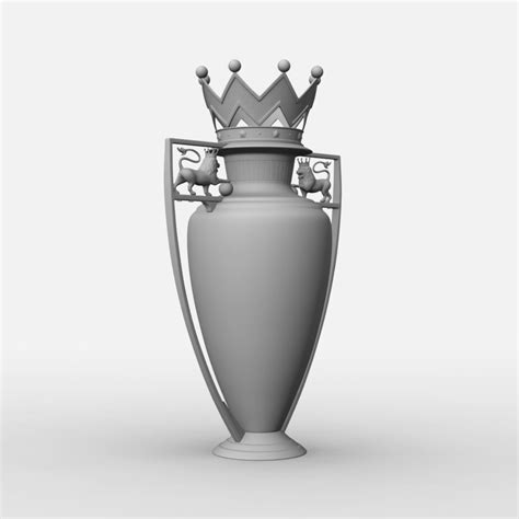 Put your team together and invite your friends to join your league! Premier League Cup Trophy 3D Model in Awards 3DExport