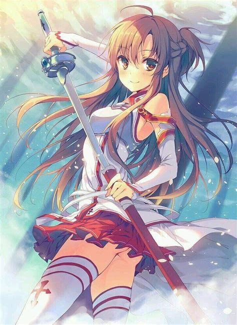 Browse and add best hashtags to amplify your creativity on picsart community! User Uploaded Image - Sao Asuna Yuuki Fanart (#2862924) - HD Wallpaper & Backgrounds Download