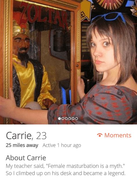 I was just bored with it, to be honest. Bizarre Tinder Profiles That Will Make You Stop Using ...