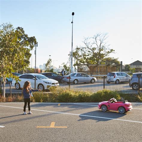 Catch a train to east perth station and walk over the windan bridge, see a map of the walking route here. Parking