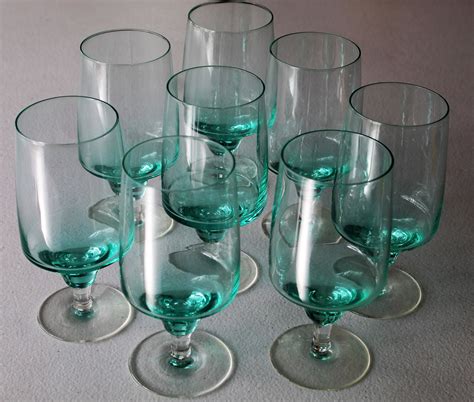 5 out of 5 stars. Sasaki Harmony Aqua Set of 8 Stunning Ice Tea Glasses Mid ...