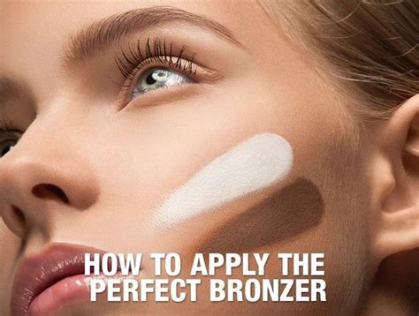 People often do this with the eye to show they are not being serious. How to use bronzer (With images) | How to apply bronzer ...