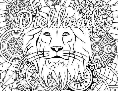 Free swear word coloring pages for adults free printable coloring #2614591. Curse Word Coloring Pages Free Printable at GetDrawings ...