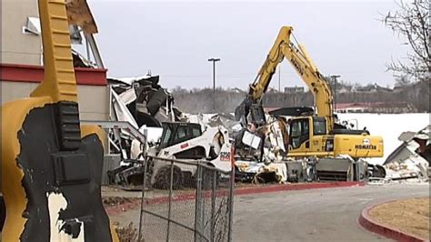 The cheaper gasoline made the gas station popular among the community. Demolition Begins On Hard Rock Casino's Bingo Hall Damaged In Snow Storm