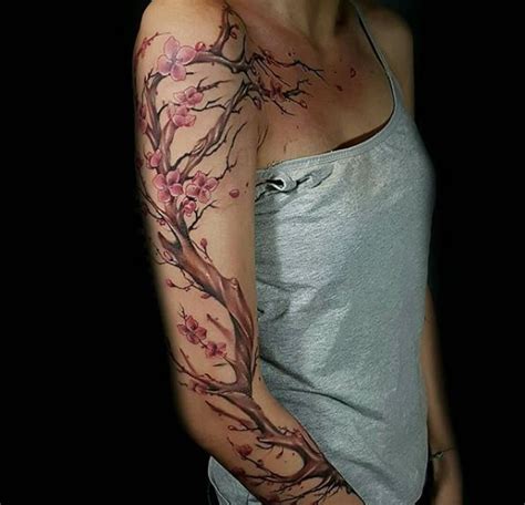Tree tattoo designs for men and women. Cherry Blossom Tattoo: Meaning, Designs, Ideas and Much More!