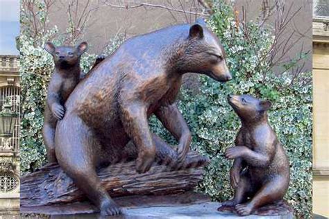 Amazon's choice for wildlife home decor. Lovely antique wildlife bronze black bear sculpture for ...