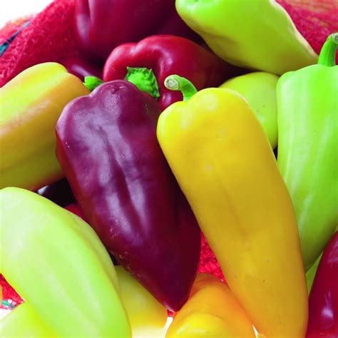 The colors just pop, and are perfect for a summer cook out. Pretty N Sweet Hybrid Ornamental Pepper Seeds from Park Seed