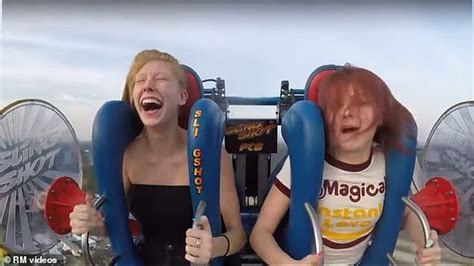 Your ears pop in planes because the air high above the surface of earth is less dense than air near the surface has all the air above it pushing it down. Hilarious video shows girl passing out on a slingshot ride ...