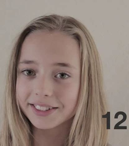 Fille de 12 ans canon. Cette jeune fille grandit de 12 ans en moins de trois minutes