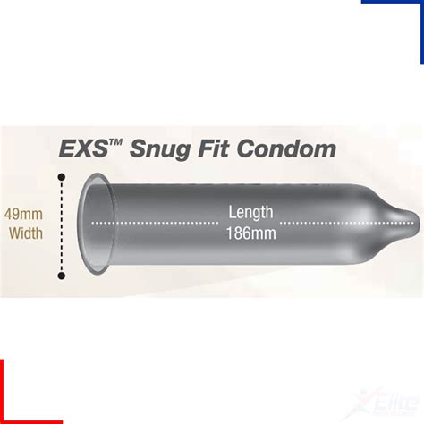 EXS Latex Condoms Snug Tight Fit Small Close Fitting ...