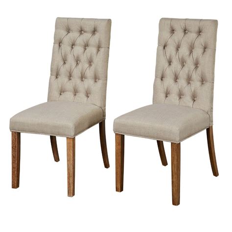 Get 5% in rewards with club o! Granville Tufted Upholstered Dining Chair in Beige ...