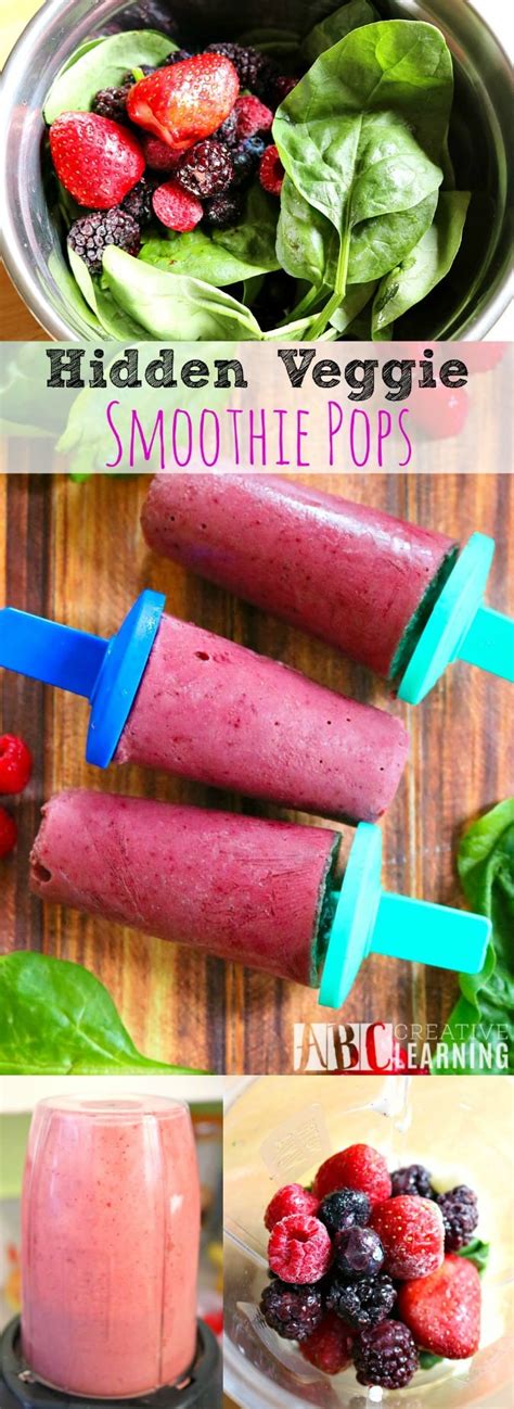 Fiber is incredibly important for your growing toddler. Hidden Veggie Smoothie Pops | Recipe (With images) | Smoothie pops, Smoothie recipes for kids ...