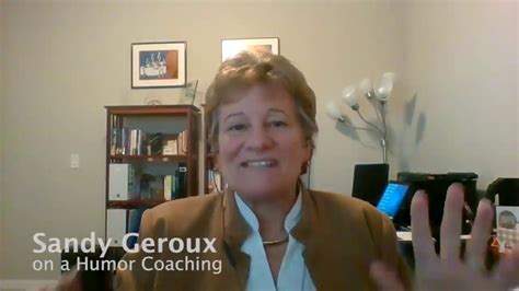 Coaching is a great fit for anyone who feels like they are at an important juncture/pivot point in their life, who needs support and — someone looking for a career coach. Humor Coaching Testimonial - Sandy - YouTube