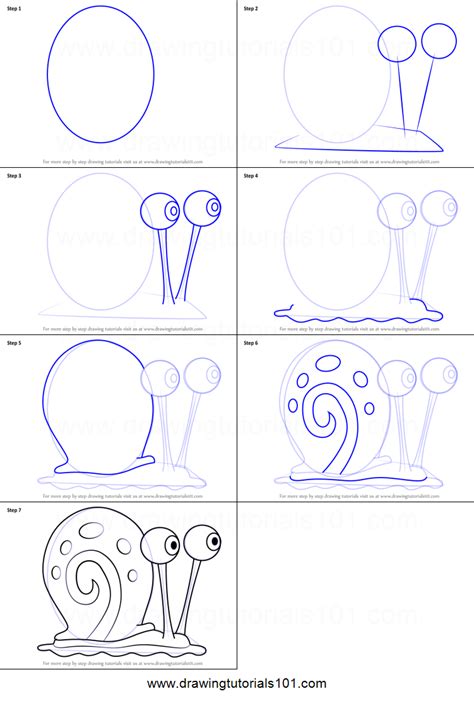 I have started building this course by creating and offering 21 drawing lessons. How to Draw Gary the Snail from SpongeBob SquarePants ...