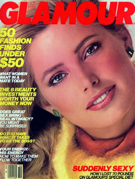 Kelly Emberg - Glamour Oct 1980 | Kelly emberg, Glamour, Glamour magazine