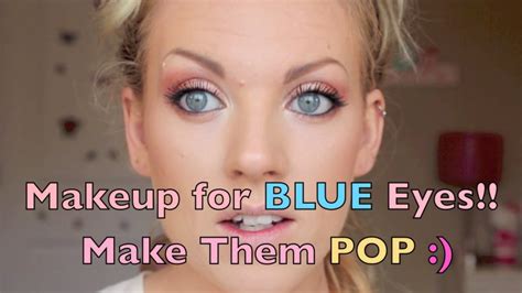 But if you really want to make your blue eyes pop, then you have to wear the right makeup and clothes. Makeup for BLUE Eyes - Make Your Blue Eyes POP (Peach and ...