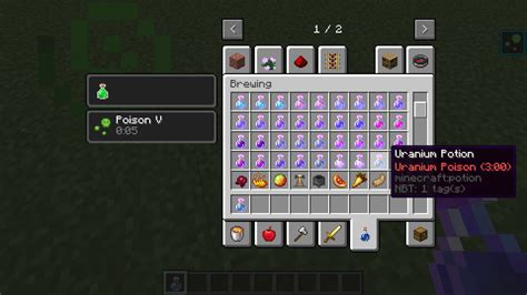 Uranium is a very dense metal. D1X1's Uranium Mod | MCreator