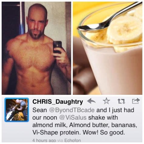 Club member sandy ewing didn't just lose inches and pounds, she gained self confidence and the passion to change the health of others. Chris Daughtry's favorite smoothie! my-body-by-vi.com... # ...