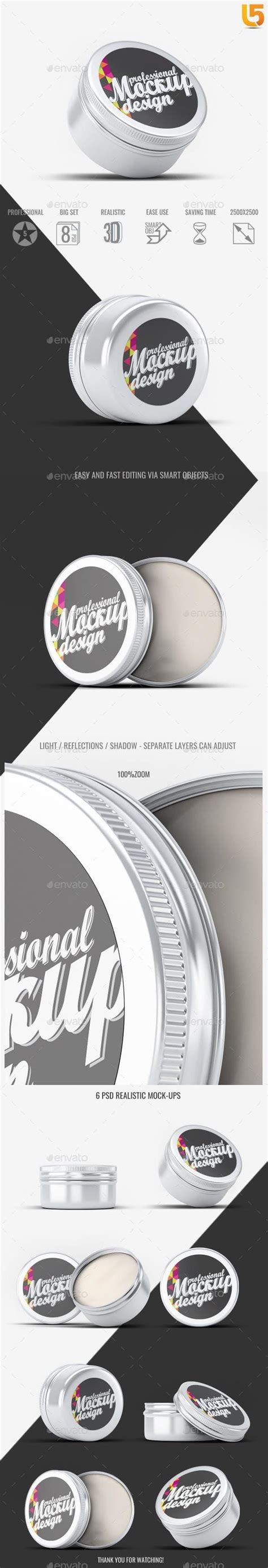 Download Round Tin Can Mock-Up | Packaging mockup, Mockup design ...