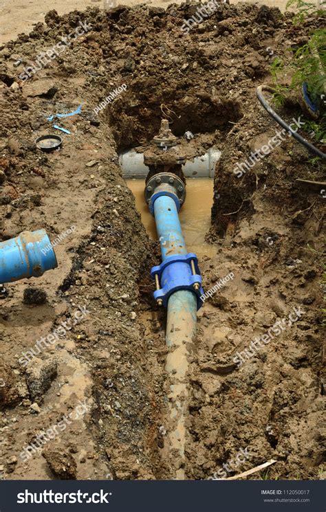 Maybe you would like to learn more about one of these? Repair The Broken Pipe For Domestic Water Supply Stock ...