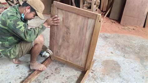 In this video we are showing you how we are making our simple and fast kitchen cabinet in mdf but this is a trailer? Amazing Woodworking Skills Extremely Smart Carpenter - How To Build Under Kitchen Cabinets, DIY ...