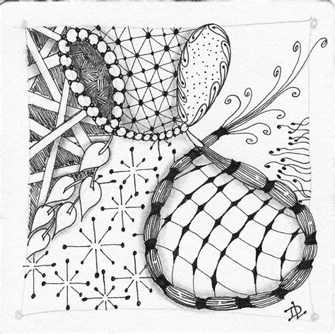 Zentangle - Time To Tangle: This is a Zentangle™!