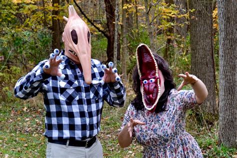 Adam and barbara try to scare them out. Beetlejuice Adam&Barbara Mask - listenhand