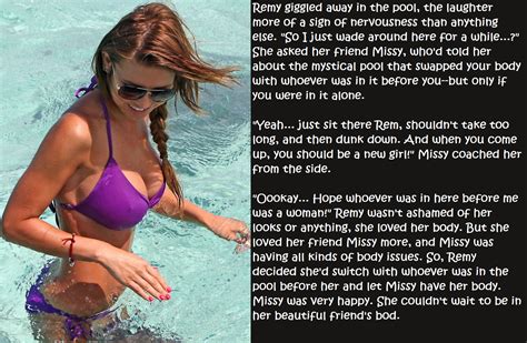 Restraint and boredom, which is inherent in most european girls. tehswitcher's Captions: Pool Buddies