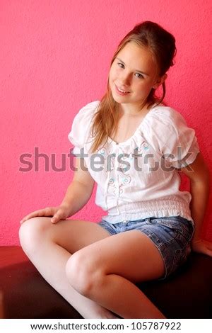 You have to take care of yourself, your skin, your hair, and your body. A Beautiful Blond-Haired 13-Years Old Girl, Portrait Stock Photo 105787922 : Shutterstock