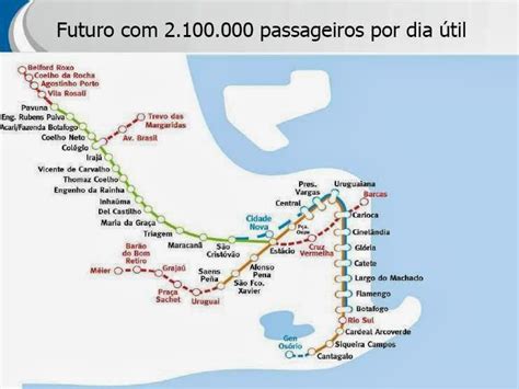 The rio de janeiro metro, commonly referred to as just the metrô is a rapid transit network that serves the city of rio de janeiro, brazil. Metrô do Rio (não oficial): Os Planos da Concessionária em ...