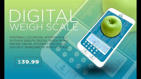 Greater goods nourish digital kitchen scale. Top 8 Digital Weigh Scale || (Latest Updates) - Kitchen ...