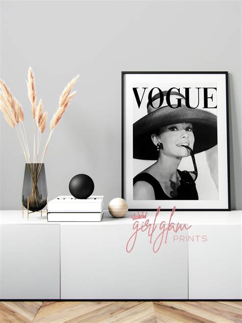 Beautiful art (page #7 of 35) | fine art america. Audrey Hepburn Print Fashion Wall Art Fashion Poster Vogue ...