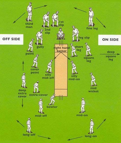 A fielder who is standing closer to the batsman must have quick reflexes so that he can react quickly and can gather. Fielding Positions in Cricket | Cricket coaching, Cricket ...
