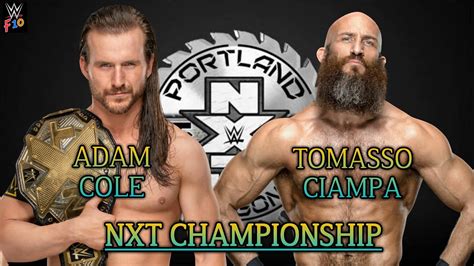 This content is imported from youtube. NXT Takeover Portland 2020 Match Card - YouTube
