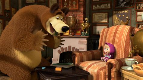 The official page for the world's phenomenal, fun family show masha and the bear. Wallpaper Masha and the Bear Cartoons